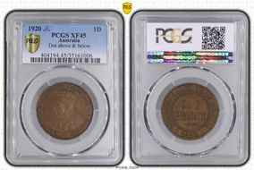 1920 .//.  1D Dot above & below XF45BN