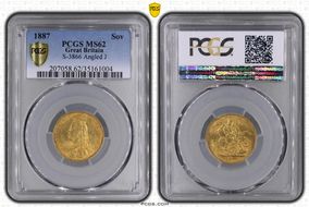 1887 Sov S-3866 Angled J MS62