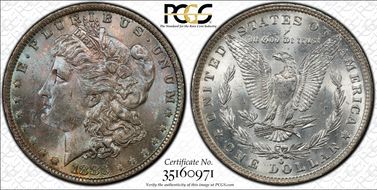 1883-O $1 MS63