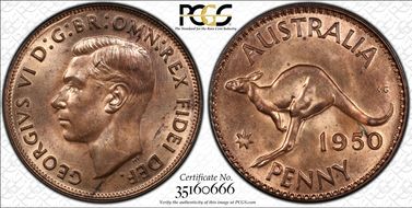 1950 (m) 1D MS64RD
