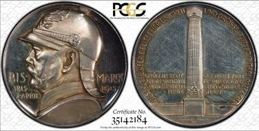 1915 Medal  Zetzmann-2136 Ag SP62