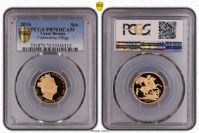 2016 Sov S-SC10 Celebratory Effigy PR70DCAM