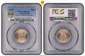 1947 Shil S-4103 English Rev MS64