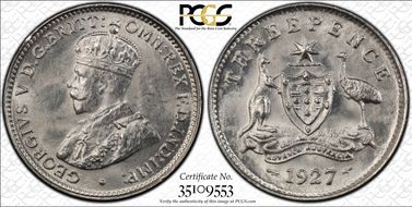 1927(m) 3D MS64
