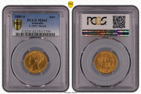 1885-S Sov S-3855B Shield MS62