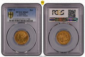 1887-S Sov S-3855B Shield MS62