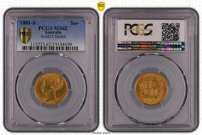 1881-S Sov S-3855B Shield MS62