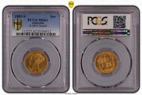 1883-S Sov S-3855B Shield MS62