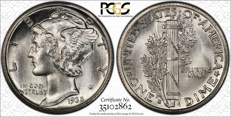 Cert 35102862 - Coin Image