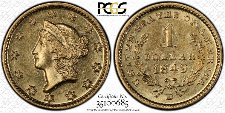 Cert 35100685 - Coin Image