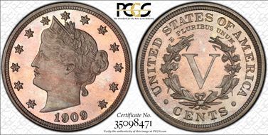 1909 5C PR67CAM