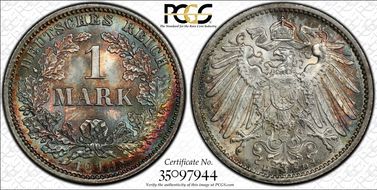 1910-D Mark J-17 MS67+