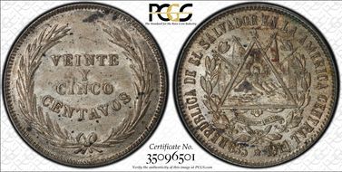 1914 25C 15 Set AU58