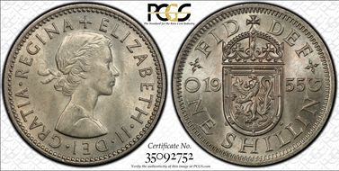 1955 Shil S-4148 Scottish Rev MS65