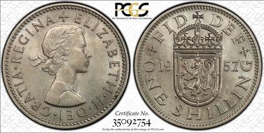1957 Shil S-4148 Scottish Rev MS64