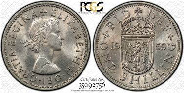 1959 Shil S-4148 Scottish Rev MS63