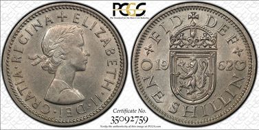 1962 Shil S-4148 Scottish Rev MS62