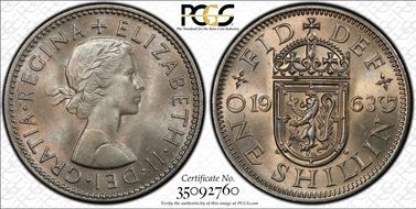 1963 Shil S-4148 Scottish Rev MS65