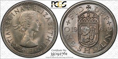 1964 Shil S-4148 Scottish Rev MS65