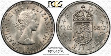 1966 Shil S-4148 Scottish Rev MS63