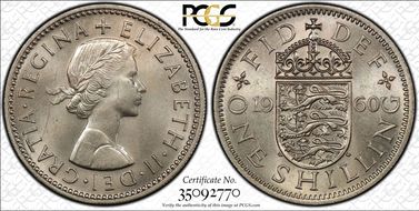 1960 Shil S-4147 English Rev MS64