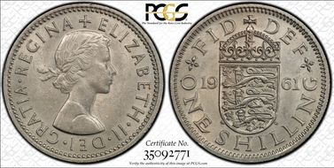 1961 Shil S-4147 English Rev MS63