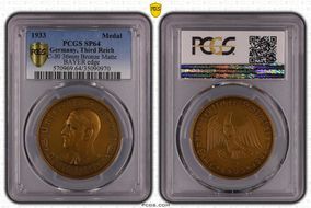 1933 Medal C-30 36mm AE Matte BAYER edge SP64