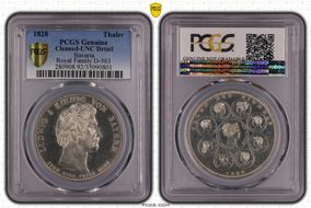 1828 Thaler Royal Family D-563 N1