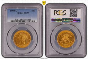 1903-O $10 AU55