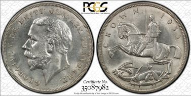 1935 Crown S-4048 .500 Silver MS63
