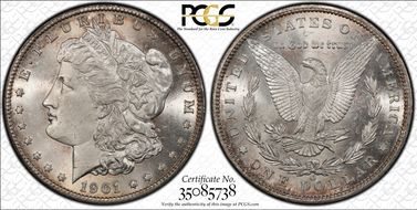 1901-O $1 MS64