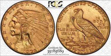 1925-D $2.50 MS65