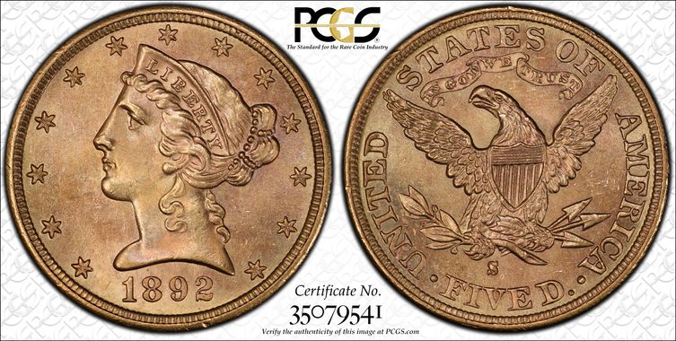 Cert 35079541 - Coin Image