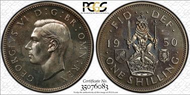 1950 Shil S-4109 Scottish Rev PR66