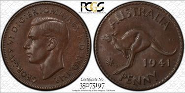 1941 K.G (p) 1D KM-36 MS62BN