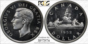 1952 S$1 No WL PL66