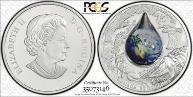 2016 $20 Mother Earth Colorized PR69DCAM