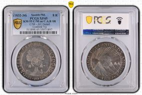 (1832-34) 8 R KM-55 C/M on C.A.R 8R XF45