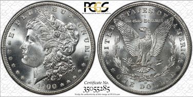 1900-O $1 MS66