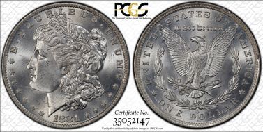 1881-O $1 MS65