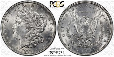 1883-O $1 MS63