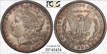 1887-O $1 MS63