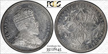 1903-B $1 Prid-1 Incuse B MS61