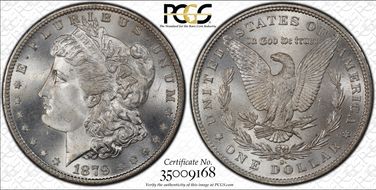 1879-S $1 MS67