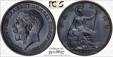 1911 1/4D S-4059 Blackened finish MS64