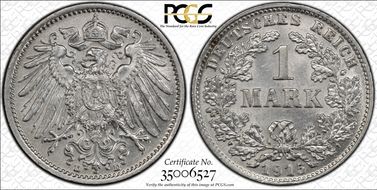 1915-D Mark J-17 MS62