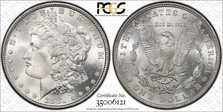 Cert 35006121 - Coin Image