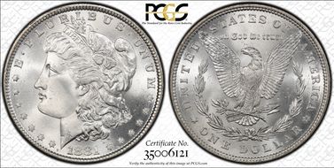 1881 $1 MS66