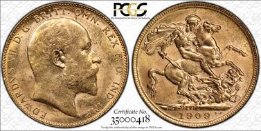 1909-P Sov S-3972 MS62