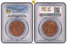 1941 K.G (p)  1D MS64RB